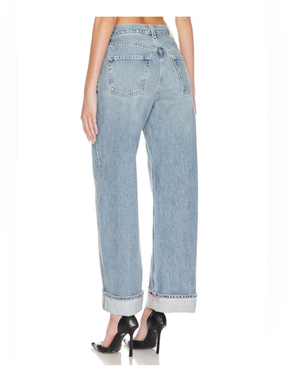 C of H Ayla Cuffed Baggy Jeans in Skylight NWT 0740/0765 - Picture 2 of 16